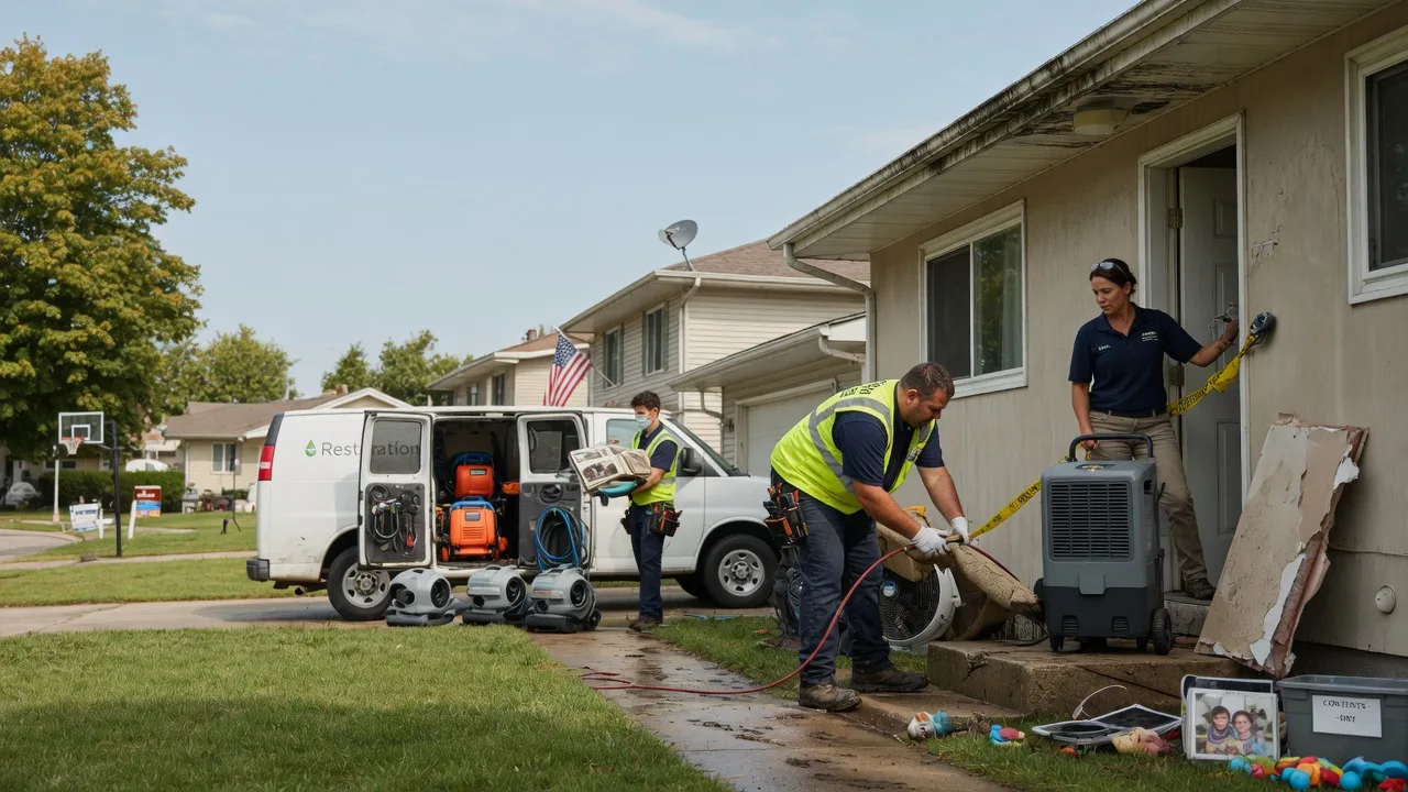 Water Damage Restoration in West Leisenring, PA near me